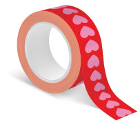 Taśma dekoracyjna 5m Hearts Interdruk